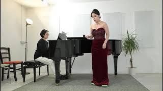 Yuqing zang Donde lieta from La Boheme by Giacomo Puccini [upl. by Uot]