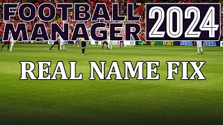 Football Manager 2024  Real name fix and German national team  FM24 licensing fix for PC and Mac [upl. by Fokos240]