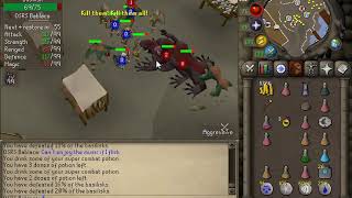 OSRS Quest  The Fremennik Exiles  Killing Basilisks [upl. by Goer445]