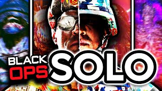 Can I Beat EVERY Black Ops Cold War Easter Egg SOLO [upl. by Nomis]