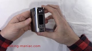 Ревю и ремонт на Wismec RX300 No Atomizer [upl. by Barnebas]