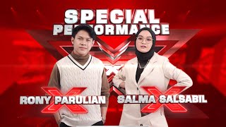 TOP 5 X FACTOR INDONESIA SPECIAL PERFORMANCE RONY amp SALMA [upl. by Earezed]