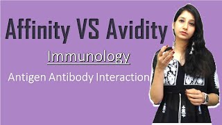 Affinity VS Avidity I Immunology I Antigen Antibody Interaction I CSIRNET NEET IITJAM GATE ICMR ICAR [upl. by Eldreeda524]