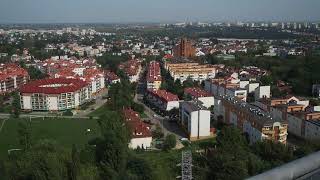 Panorama Lublina z biurowca Centrum Zana Office Park [upl. by Lunnete570]