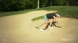 Fore The Golfer Bunker Etiquette [upl. by Yleak]