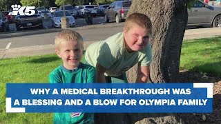 Two Olympia boys have Duchenne muscular dystrophy but only one is eligible for a new treatment [upl. by Atiuqer]