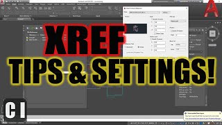 AutoCAD XREF Tips amp Settings Overlay vs Attach  More  External References  2 Minute Tuesday [upl. by Mathia272]