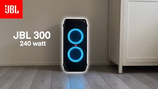 Jbl Partybox 300 Techno sound test 100 volume 🔥🔊 [upl. by Bouley684]