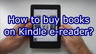 How to buy books on Kindle [upl. by Nylauqcaj]