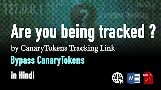 How to easily detect canarytokens tracking links Hindi [upl. by Coombs]