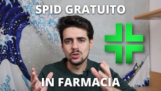 Come fare lo SPID GRATIS in FARMACIA [upl. by Einimod]