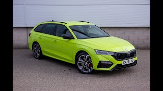 SKODA Octavia 20 TSI 245ps vRS DSG CK24FHU [upl. by Ninahs]