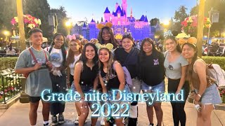 Grad Nite at Disneyland Vlog 2022 [upl. by Jacob336]