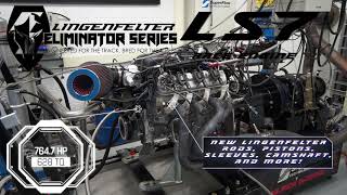 Lingenfelter Eliminator LS7 Race Engine Dyno Run [upl. by Levan352]