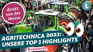 Agritechnica 2023 Unsere drei Highlights auf der Messe  WDR Lokalzeit LandSchafft [upl. by Snow]