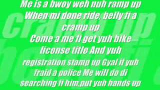 Black Ryno  Bike Back Lyrics [upl. by Gans651]