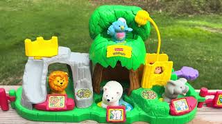 2001 Fisher Price Little People Animal Sounds Zoo [upl. by Gian831]