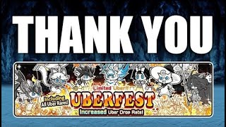 THANK YOU UBERFEST  Battle Cats [upl. by Chip]