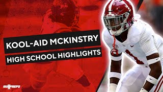 Alabama DB GaQuincy KoolAid McKinstry LOCKDOWN High School Highlights mix  MaxPreps [upl. by Tratner]