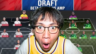 LIVE REACTION TO BETA SQUAD vs AMP LIVE DRAFT [upl. by Elitnahc379]