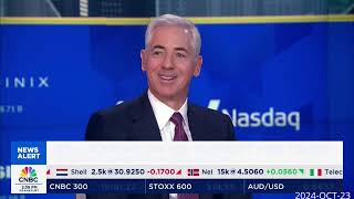 Bill Ackman Trump is the only candidate thats talked about accelerating the growth of the country [upl. by Roath]