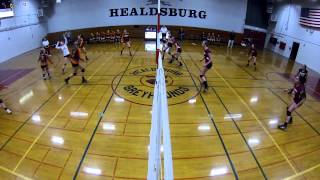 Volleyball Double Hit on Set 1 [upl. by Allix323]