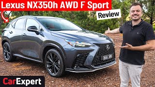 2022 Lexus NX hybrid inc 0100 review Why its more than just a lux RAV4 [upl. by Magel]