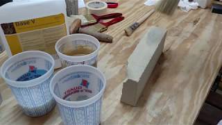 How to apply Beeck ConcreteStone Glaze  Part 1 [upl. by Ladew]