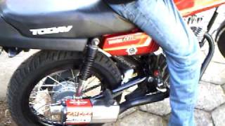 ml 125 tuning ano 1985 MOTARD [upl. by Werdna593]