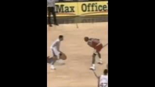 Allen Iverson’s famous MJ crossover 🤯  shorts [upl. by Enajaras621]