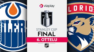 Kooste 6 finaali  Edmonton Oilers vs Florida Panthers  2262024 [upl. by Ahsenra]