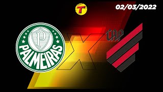 AQUI TEM PRÊMIO Palmeiras X Athletico  RECOPA AO VIVO 020322 Palmeiras Furacão [upl. by Pudens]