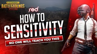 Pubg Mobile HOW TO SENSITIVITY  Find YOUR perfect Sensitivity  MY SENSETIVITY  RED [upl. by Lednic]