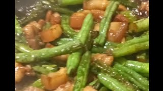 string beans recipe so yummy adobong sitaw yummy recipe filipinofood [upl. by Phyllis]