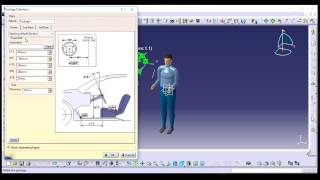 01Basic Ergonomics design for FSAE Supra vehicle design [upl. by Atteyram]