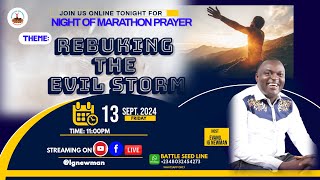 NIGHT OF MARATHON PRAYER  With Evang IG Newman [upl. by Ecinue]