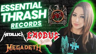 The Top 10 Most Essential Thrash Metal Records [upl. by Ehcram698]