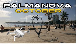 PALMANOVA October walk  didn’t expect this heat mallorca [upl. by Hock478]