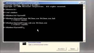 Cách reset password domain admin trên Windows Server 2008 [upl. by Aciraa]