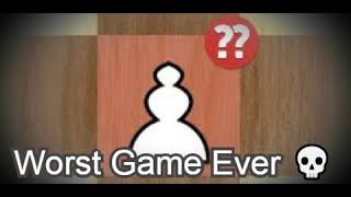 Worst Chess Game Ever Played 1 Elo [upl. by Waldemar]