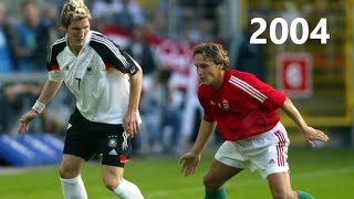 Erstes Länderspiel von Bastian Schweinsteiger und Lukas Podolski 06062004 [upl. by Assilak797]