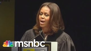 Michelle Obamas Moving Words At Chicago Graduation  msnbc [upl. by Zaccaria329]