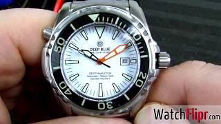 Deep Blue Depthmaster Review  quotDont be the ShopNBC Watchquot [upl. by Nolrak]