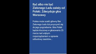 POLACY MOGĄ ZNIWECZYĆ WSZYSTKIE PROTESTY ROLNICZE W EUROPIE  JUŻ 25 MARCA CZY TO ZROBIA [upl. by Kareem]