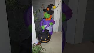 Cackling Witch Halloween Decoration [upl. by Ecire]