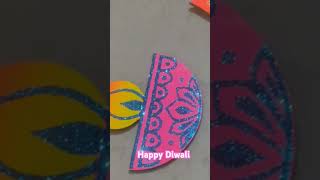 Diva Decoration  Diwali  Happy Diwali  Diya idea [upl. by Eahsel]