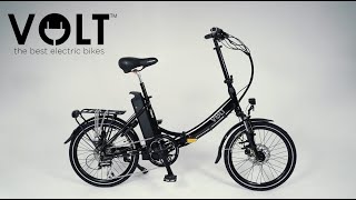 Metro LS Folding Electric Bike  Volt Bikes [upl. by Ammadis]