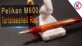 Pelikan M600 Tortoiseshell Red eleganza rossa [upl. by Ocirne633]