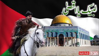 Labbaik Ya Aqsa  SuperHit Palestine Nasheed  2023  Nayab Editz [upl. by Atok]