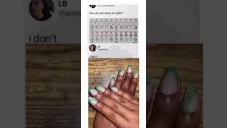 Number 15 is crazy 🫥nailsnailsnails memepage subscribe sleep melatonin relatable newnails [upl. by Leber]